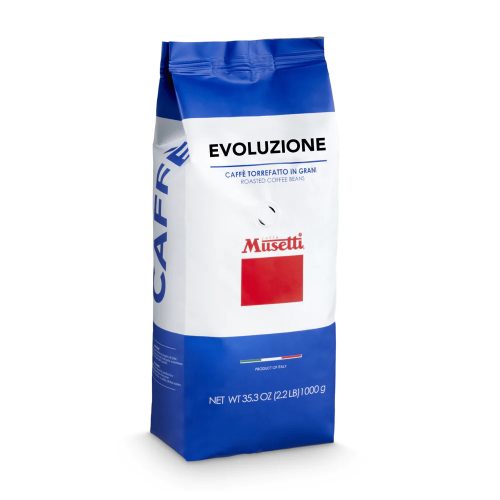 Musetti EVOLUZIONE 100% arabica szemes kávé - babkávé 1kg