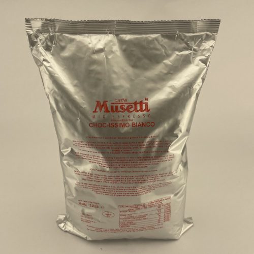 Musetti Choc-issimo Bianco forrócsokoládé/ FEHÉRcsokoládé/ 1kg