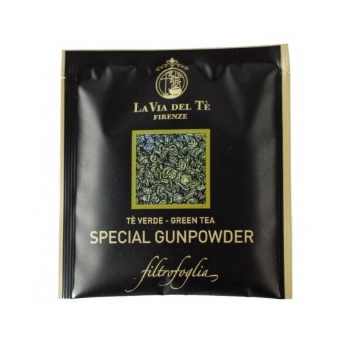Gunpowder/ zöld tea/ 20db selyem filter LaVia del Té/ CS46/20