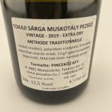 Tokaji Sárga Muskotály/ extra dry pezsgő