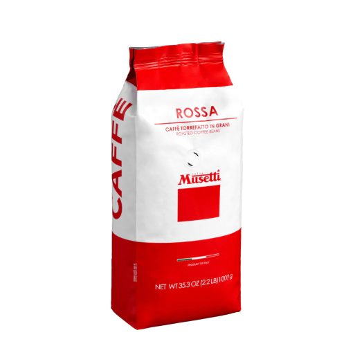 Musetti ROSSA szemes kávé - babkávé 1kg