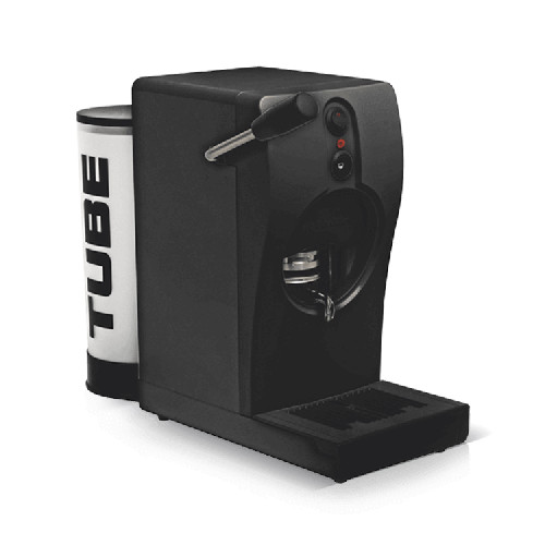 TUBE Qi. ESE POD kávégép/ black előlap (külső tart
