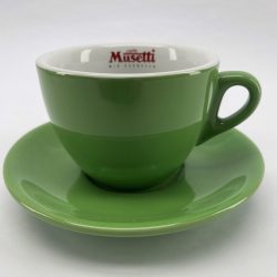   Musetti Colours capuccinós zöld színű porcelán csésze 220ml