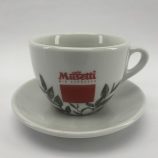 Musetti porcelán teás csésze  alátéttel 300ml