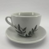 Musetti porcelán teás csésze  alátéttel 300ml