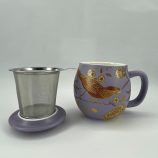 Melrose Teás bögre szűrővel 