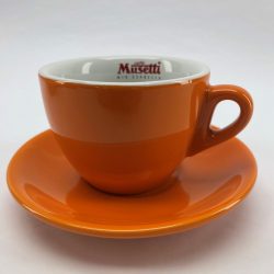   Musetti Colours capuccinós narancs színű porcelán csésze 220ml