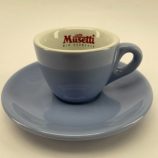 Musetti Colours espresso kék színű porcelán csésze 80ml
