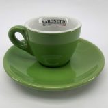 Musetti Colours espresso zöld színű porcelán csésze 80ml