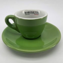   Musetti Colours espresso zöld színű porcelán csésze 80ml