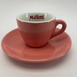 Musetti Colours espresso rózsaszín színű porcelán csésze 80ml
