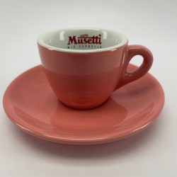   Musetti Colours espresso rózsaszín színű porcelán csésze 80ml