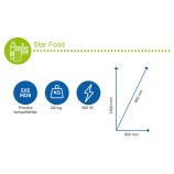 NECTA STAR FOOD tálcás automata/ 10 tálca