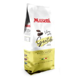   MUSETTI GENTILE 100% Arabica szemes kávé - babkávé 0,5 KG