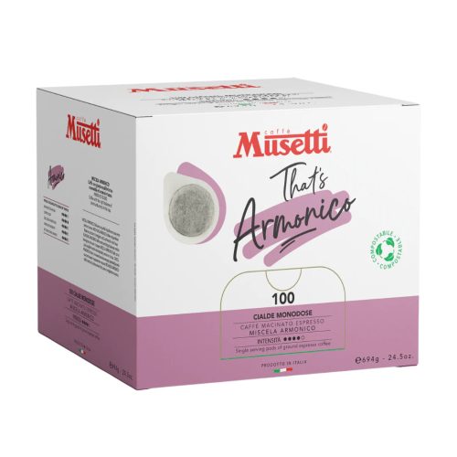 Musetti ARMONICO kávé ESE POD/ 100db