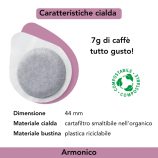 Musetti ARMONICO kávé ESE POD/ 100db
