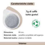 Musetti INTENSO kávé ESE POD/ 18db/ díszdoboz