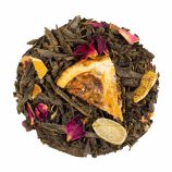 Narancsos-fahéjas Sencha szálas zöld tea 1 kg