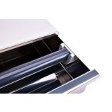 Kávézacc gyűjtő fiók/ JoeFrex (27*30*9 cm)inox
