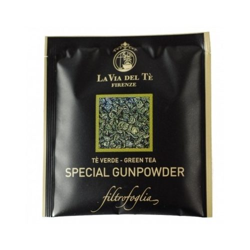 Gunpowder/ zöld tea/ 100db selyem filter LaVia del Té/ CS46/100