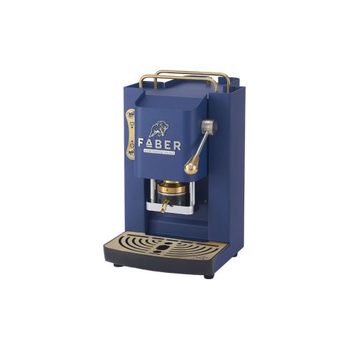 Faber Pro Deluxe 3.0 Navy Blue Brass E.S.E. podos kávégép