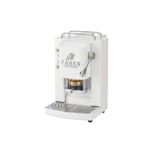 Faber Pro Deluxe 3.0 Pure White Chrome E.S.E. podos kávégép