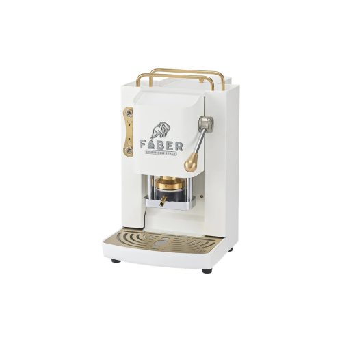 Faber Pro Deluxe 3.0 Pure White Brass E.S.E. podos kávégép