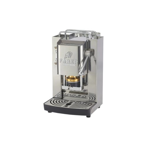 Faber Pro Deluxe 3.0 Mirror Chrome E.S.E. podos kávégép - tükörfényes inox