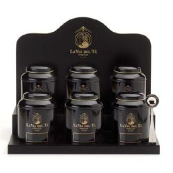 Tea kínáló + inox kanál