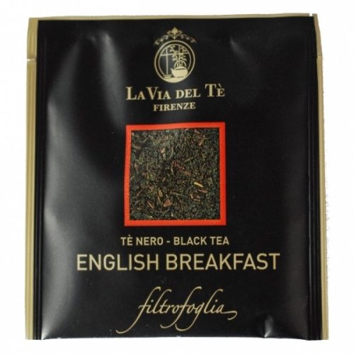 Angol reggeli/ fekete tea/ 100db selyem filter LaVia del Té/ CS48/100