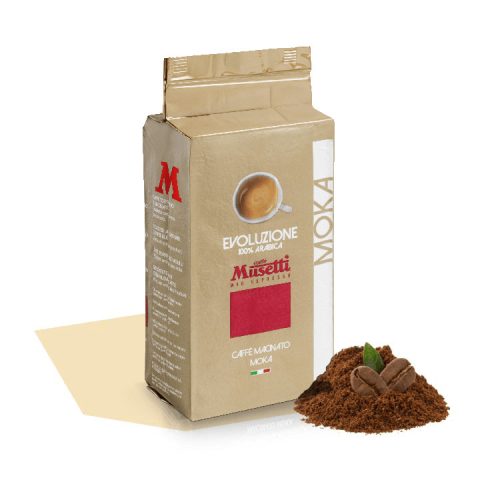 Őrölt kávé/ 100% arabica/ 250 gr vcu/ Musetti