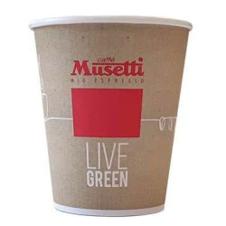 To go pohár (450 ml/ LIVE GREEN papírpohár) Musetti