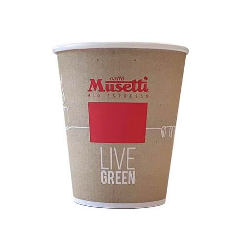To go pohár (450 ml/ LIVE GREEN papírpohár) Musetti