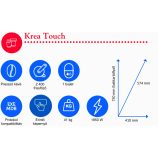 NECTA KREA TOUCH ESB4SR F-D/Q   LED RGB kávéautomata
