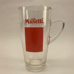 Musetti Mio Lattés üvegpohár 250 cc