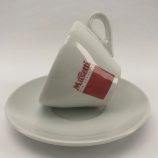 Musetti MIO porcelán cappuccinos csésze alátéttel