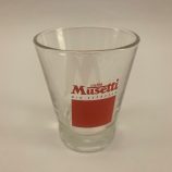 Musetti Mio üveg kávés pohár 90cc