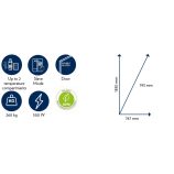 Necta Gusto 8 Twin típusú snack automata