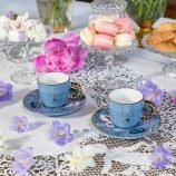 Bialetti Bridgerton csészeszett állványban