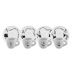 Bialetti Moka Carosello kávéscsésze szett 4db