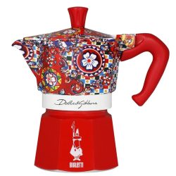   Bialetti Dolce&Gabbana Moka Express Carretto Siciliano 3 személyes  kotyogós kávéfőző D&G