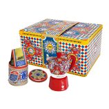 Bialetti Dolce&Gabbana Moka Express kávéfőző, 3 adag + Perfetto Moka D&G 200g őrölt kávé Díszdobozban D&G