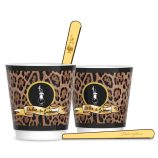 Bialetti Dolce&Gabbana Leopardo eszpresszócsésze-szett – 2 csésze és 2 keverőpálca
