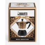 Bialetti Dolce&Gabbana Moka Induction Leopardo 6 adagos kotyogós kávéfőző