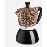 Bialetti Dolce&Gabbana Moka Induction Leopardo 6 adagos kotyogós kávéfőző