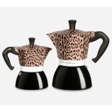 Bialetti Dolce&Gabbana Moka Induction Leopardo 4 adagos kotyogós kávéfőző