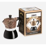 Bialetti Dolce&Gabbana Moka Induction Leopardo 4 adagos kotyogós kávéfőző