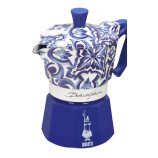 Bialetti Dolce&Gabbana Moka Express Blue Mediterraneo 3 személyes  kotyogós kávéfőző D&G