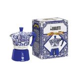 Bialetti Dolce&Gabbana Moka Express Blue Mediterraneo 3 személyes  kotyogós kávéfőző D&G