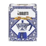 Bialetti Dolce&Gabbana Moka Express Blue Mediterraneo 3 személyes  kotyogós kávéfőző D&G